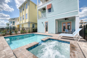 Tranquil Ocean Blue Cottage near Disney with Private Pool & Margaritaville Resort Access - 3000PH